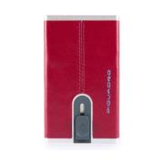 Rode Creditcardhouder RFID-bescherming Piquadro , Red , Heren