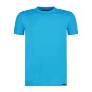 Heren Logo T-shirt Dsquared2 , Blue , Heren