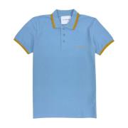 Heren Breaker Polo Shirt John Richmond , Blue , Heren