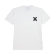 Heren Casual T-Shirt John Richmond , White , Heren