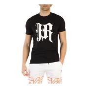 Heren Vaprus T-shirt John Richmond , Black , Heren