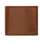 Bruin Leren Portemonnee The Bridge , Brown , Heren