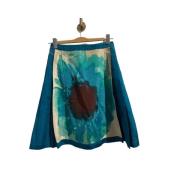 Pre-owned Silk bottoms Celine Vintage , Blue , Dames