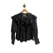 Pre-owned Cotton tops Isabel Marant Pre-owned , Black , Dames