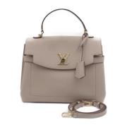 Pre-owned Fabric louis-vuitton-bags Louis Vuitton Vintage , Beige , Da...