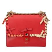 Pre-owned Fabric fendi-bags Fendi Vintage , Red , Dames