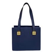 Pre-owned Fabric handbags Givenchy Pre-owned , Blue , Dames