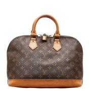 Pre-owned Fabric louis-vuitton-bags Louis Vuitton Vintage , Brown , Da...