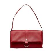 Pre-owned Fabric handbags Burberry Vintage , Red , Dames