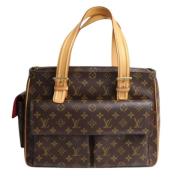 Pre-owned Fabric louis-vuitton-bags Louis Vuitton Vintage , Brown , Da...