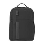 Zwarte Laptoptas Fast Check Piquadro , Black , Heren