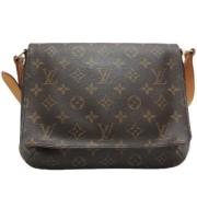 Pre-owned Canvas louis-vuitton-bags Louis Vuitton Vintage , Brown , Da...