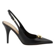 VLogo The Bold Leren Pumps Valentino Garavani , Black , Dames