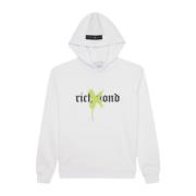 Dames Sweatshirt Mode Stijl John Richmond , White , Dames