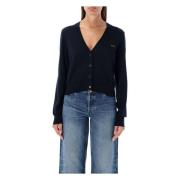 Gebreide Vest Donkerblauw / Framboise A.p.c. , Blue , Dames