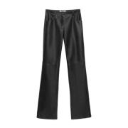 Zwarte Broek Msgm , Black , Dames