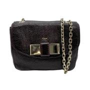 Pre-owned Fabric shoulder-bags Chloé Pre-owned , Black , Dames