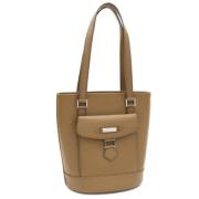 Pre-owned Fabric totes Burberry Vintage , Brown , Dames