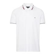 Heren Polo Shirt met Kraag Plaatsing Tommy Hilfiger , White , Heren