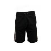 Shorts Moschino , Black , Heren