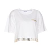 Stijlvolle Dames T-shirt Patrizia Pepe , White , Dames