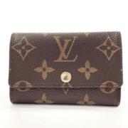 Pre-owned Canvas key-holders Louis Vuitton Vintage , Brown , Dames