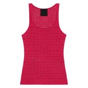Fuchsia All-over 4G Patroon Slim Fit Givenchy , Pink , Dames