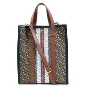 Pre-owned Fabric handbags Burberry Vintage , Brown , Dames