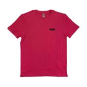 Heren Logo Swim T-Shirt Moschino , Pink , Heren