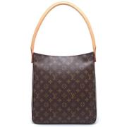 Pre-owned Canvas louis-vuitton-bags Louis Vuitton Vintage , Brown , Da...