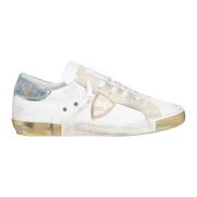 Vintage Distressed Sneakers Philippe Model , White , Dames