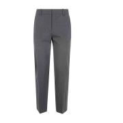 Traceerbare broek in houtskool melange Theory , Gray , Dames