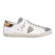 Vintage Multikleur Sneakers Philippe Model , White , Heren