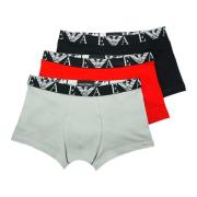 3 Pack Gebreide Shorts Stijlvol Comfort Emporio Armani , Multicolor , ...