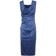 Blauwe Potlood Jurk Vivienne Westwood , Blue , Dames