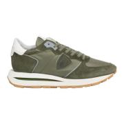 Hoge Top Sneakers Effen Sluiting Philippe Model , Green , Heren