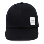 Navy Baseball Cap Thom Browne , Blue , Heren