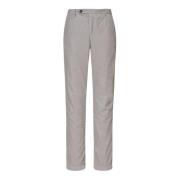 Corduroy Geplooide Broek Massimo Alba , Gray , Heren