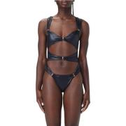 Cut-Out Badpak Dsquared2 , Black , Dames