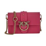 Cross Body Bags Pinko , Pink , Dames