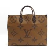 Pre-owned Fabric louis-vuitton-bags Louis Vuitton Vintage , Brown , Da...