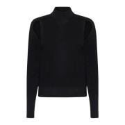 Zwarte Sweaters voor Mannen Roberto Collina , Black , Dames