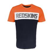 Stretch Katoen Logo Band T-shirt Redskins , Multicolor , Heren