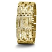 Waterfall Gouden Armbandhorloge met Kristallen Guess , Yellow , Dames