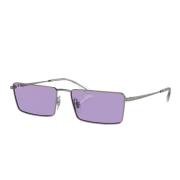 Tijdloze Stijl Zonnebril Emy Rb3741 Ray-Ban , Gray , Unisex