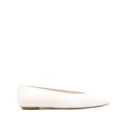 Seashell Lina Flat Schoenen Stuart Weitzman , Beige , Dames