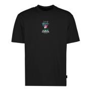 Colyn TS Backprint Black T-shirt Cars , Black , Heren