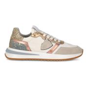Vintage Style Running Sneakers Wit Goud Philippe Model , Multicolor , ...