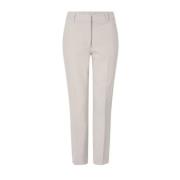 Stretch Gabardine Damesbroek Calvin Klein , Beige , Dames