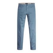 Slim Tapered Flex Alpha Broek Dockers , Blue , Heren